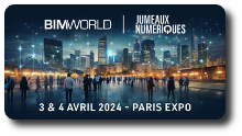 Le salon BIM World | Jumeaux Numériques